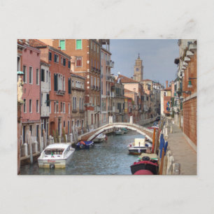 På Dorsoduro, Venedigs Italien Vykort