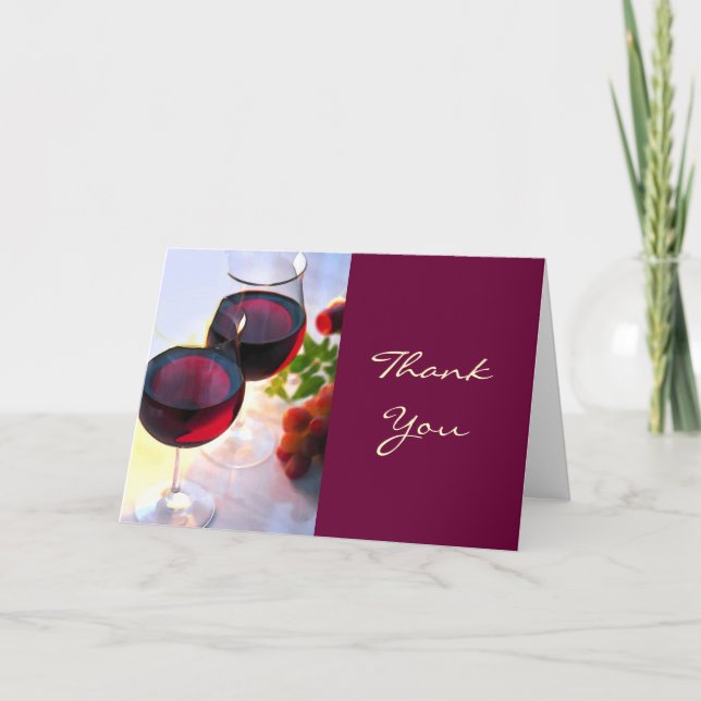  på eftermiddagen Tack Kort (Framsida)