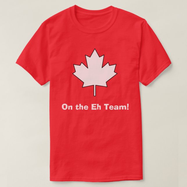 På Eh-teamet! T Shirt (Design framsida)