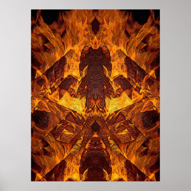 På eld! poster (Framsidan)