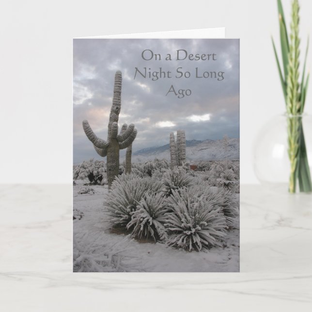 På en Desert-natt för så länge sedan Kort (Framsida)