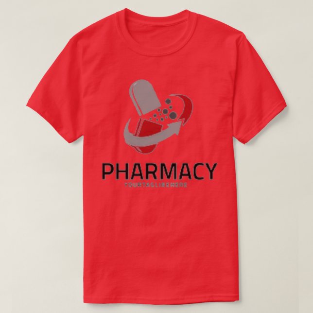 På en farmaceut i Student har jag inget liv T Shirt (Design framsida)