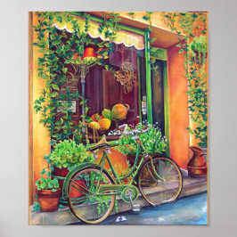 På en gata i Saint Remy Poster