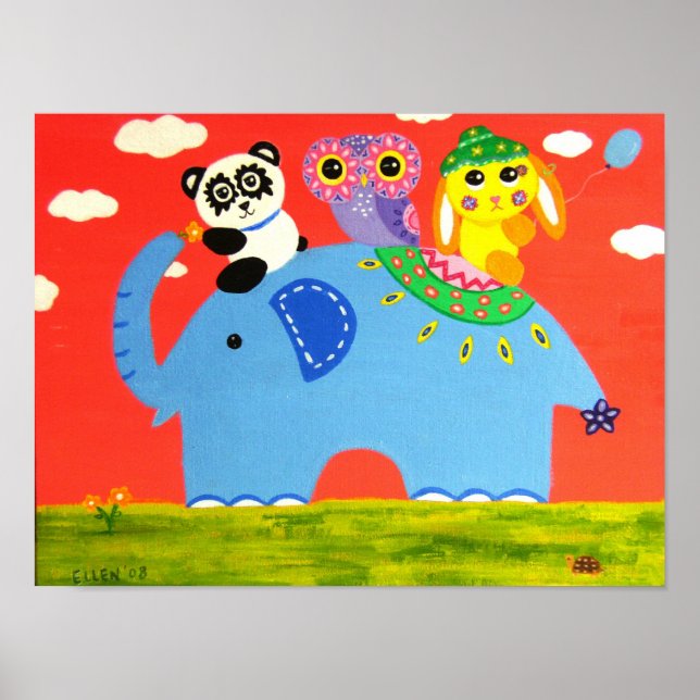 På en giants baksida poster (Framsidan)