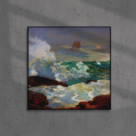 På en läshamn Winslow Homer 1900 Poster