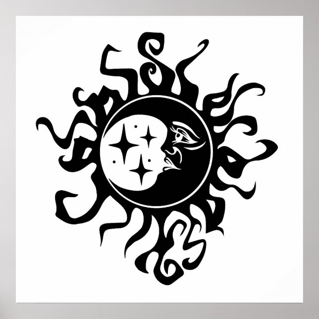 På en Mörk Måne natt Poster (Framsidan)