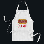 På en roll maine Lobster Roll Sandwich Seafood Förkläde<br><div class="desc">Apron har en originalmarkörillustration av en utsökt ruggsmörgås av maine-hummer. Underbar för din favoritmat! Ser du inte vad du är tittar för? Behöver du hjälp med anpassning? Kontakta Rebecca för att få något designat bara för dig.</div>