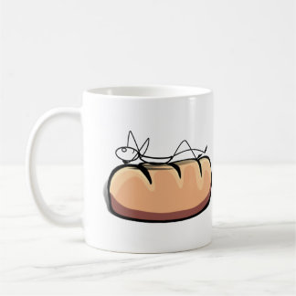 På en rulla kaffemugg