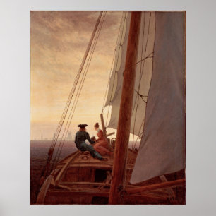 På en segling-Frakt Poster