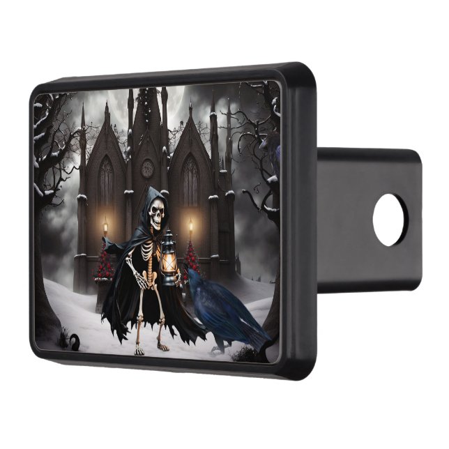 På en skrämmande mörk, vinternatt dragkroksskydd (Vänster)