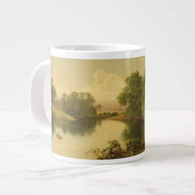 På Esopus Bäck, Ulster County, NY Jumbo Mugg (Framsida vänster)