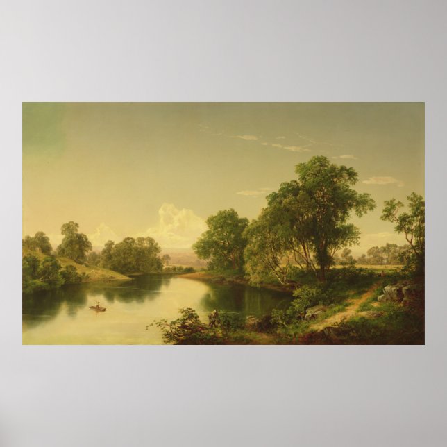 På Esopus Bäck, Ulster County, NY Poster (Framsidan)