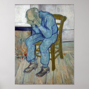 På Eternity's Grind av Vincent van Gogh Poster
