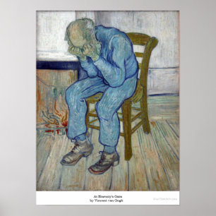 På Eternity's Grind av Vincent van Gogh Poster