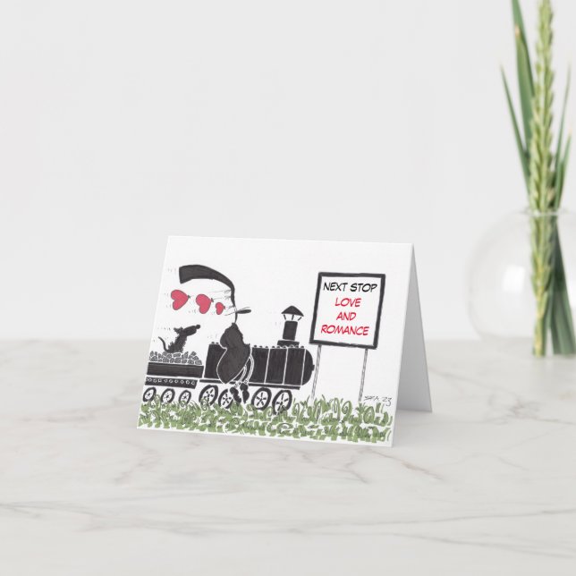 På ett kort för alla hjärtans (Framsida)