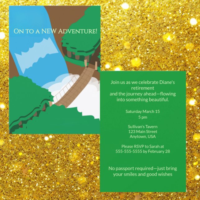 På ett nytt äventyr inbjudningar (Skapare uppladdad)