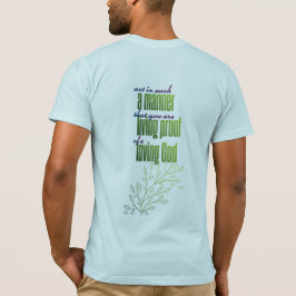 på ett sådant sätt t shirt