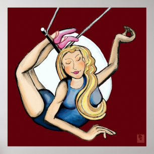 På flygbanan poster