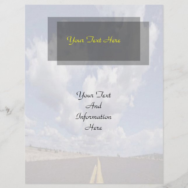 På flygplanet reklamblad (Framsidan)