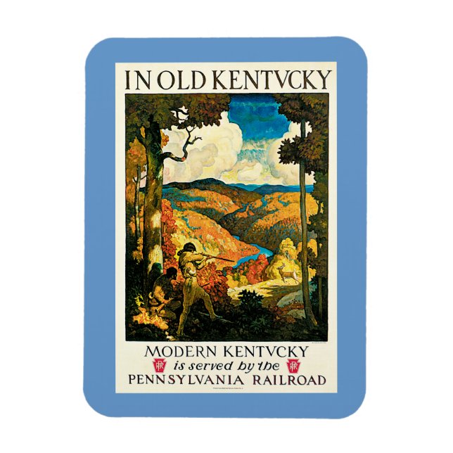 På gamla Kentucky Magnet (Vertikal)