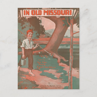 På gamla Missouri Vykort