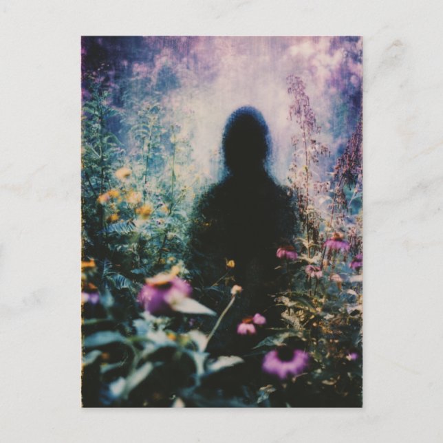 På Garden-Abstrakten Vykort (Framsida)