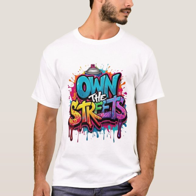 På gatan t shirt (Framsida)