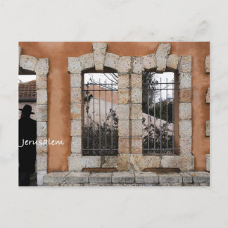 På gatorna i jerusem vykort