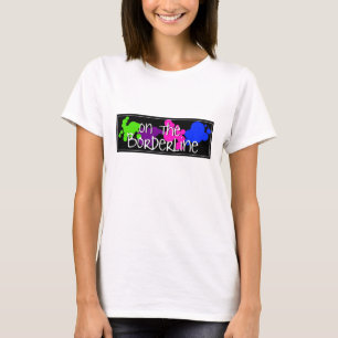 På gränslinjen tee shirt