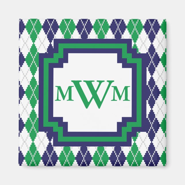 På Grönten Argyle Magnet (Framsidan)