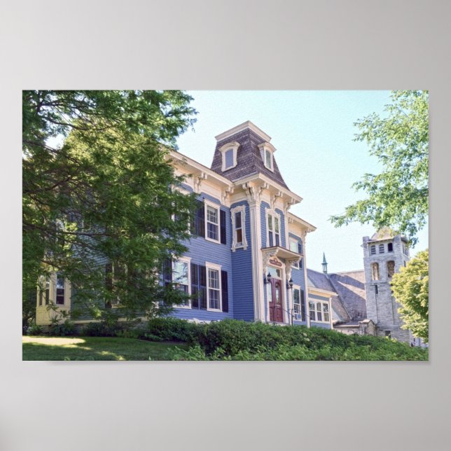 På Grönten, Middlebury, Vermont Poster (Framsidan)