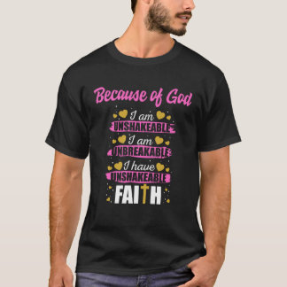 På grund av Gud T Shirt