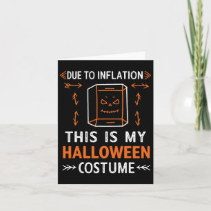 På grund av inflation är det här min Halloween Cos Kort