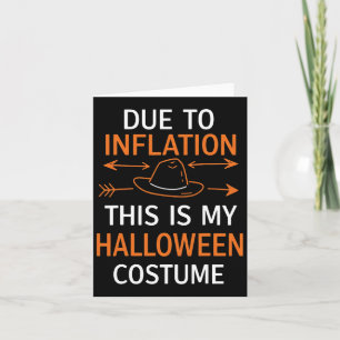 På grund av inflation är det här min Halloween Cos Kort