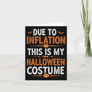 På grund av inflation är det här min Halloween Cos Kort