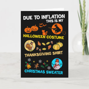 På grund av inflation är det här min Halloween Cos Kort
