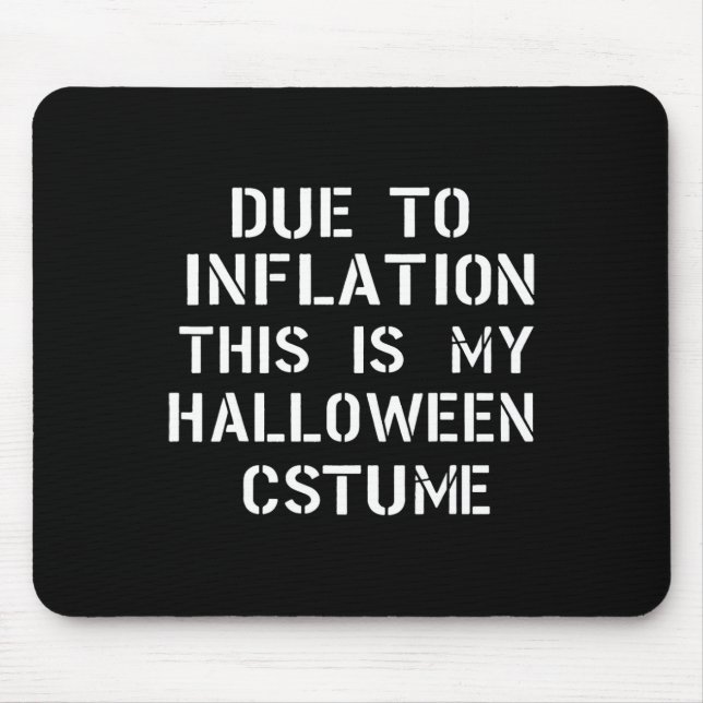 På grund av inflation är det här min Halloween Cos Musmatta (Framsidan)