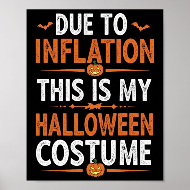 På grund av inflation är det här min Halloween Cos Poster (Framsidan)