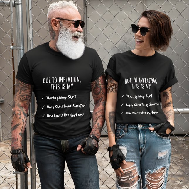 På grund av inflation är det här min sötare, Costu T Shirt (Skapare uppladdad)