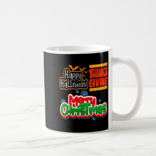 På grund av inflation är detta min Halloween tackd Kaffemugg (Höger)