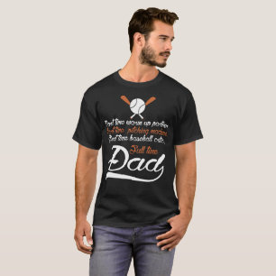 På halvtid kasta den fulla Time för maskinbaseba T Shirt