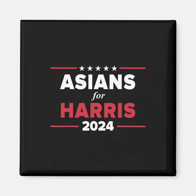 På Harris 2024 Kamala Harris Till talman Magnet (Framsidan)
