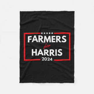 På Harris 2024 Presidentvalet Vote Kamala Fleecefilt