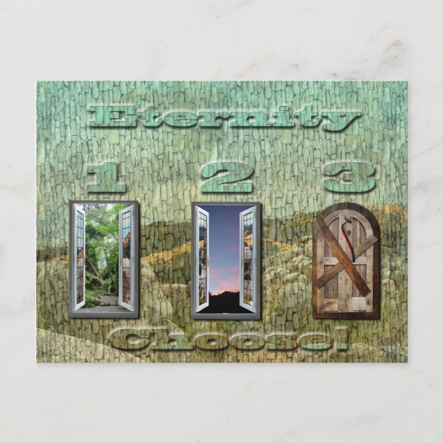 På helvetets Grind Vykort (Framsida)