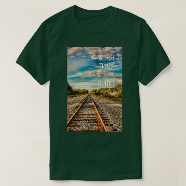 På Höger Track T Shirt (Design framsida)