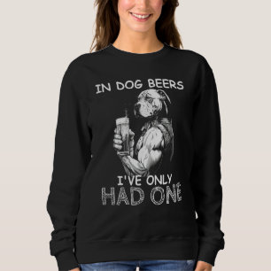 På hundöljeg har jag bara haft en hund Mäns dricka T Shirt