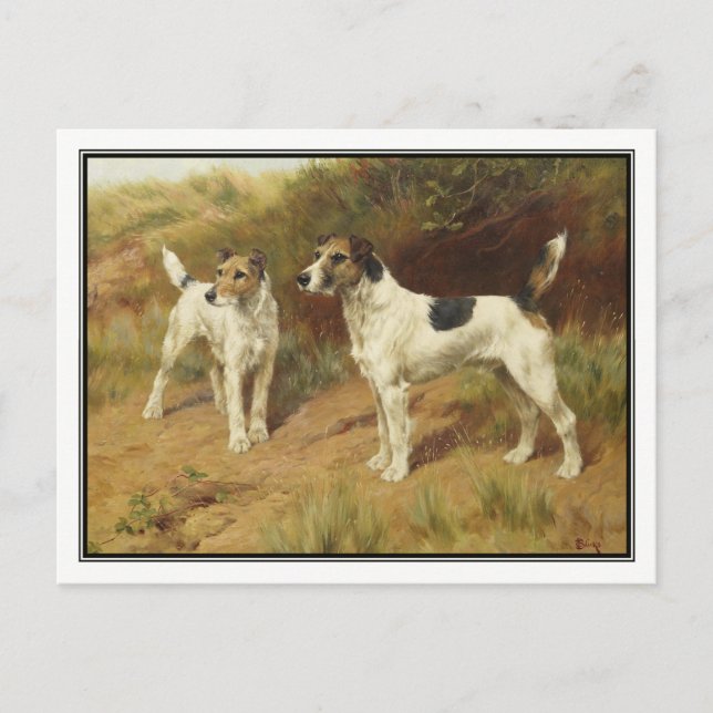 På husbondens samtal av Thomas Blinks Vykort (Framsida)