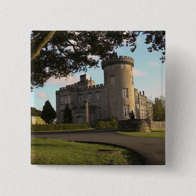 På Irland ska inloppet till Dromoland Castle-sidan Knapp (Framsida)