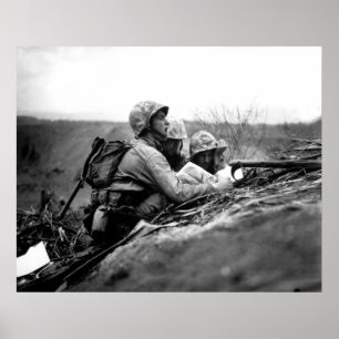 På Iwo Jima Poster