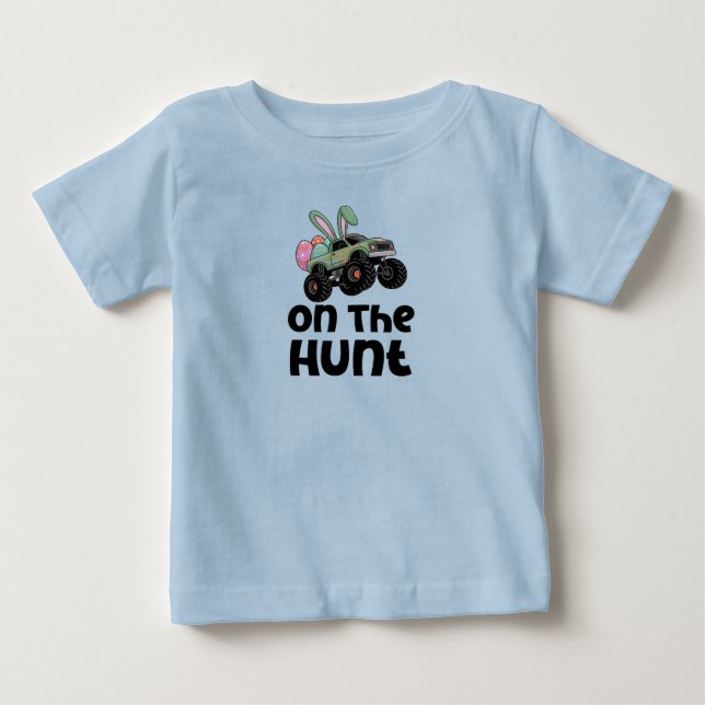 På Jakt, Barn Påsk T Shirt (Framsida)